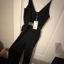 New Black Belted Jumpsuit Image 2