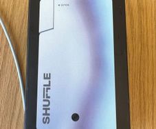 Shuffle Wallet with silicone pouch and Airtag holder