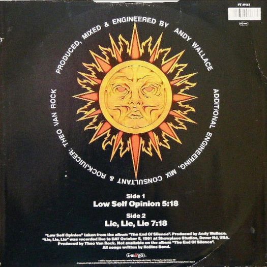 Rollins Band - Low Self Opinion
