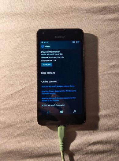 Microsoft Lumia 550 8GB 1GB Vodafone