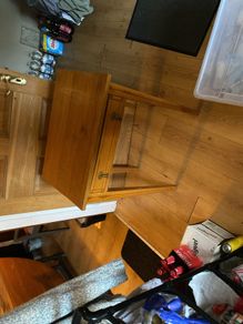 Hall or dining room lamp table