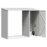 Garden Shed Grey Image 5