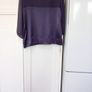 Gerard Darel Grape 100% Silk Top (44) 14/16 Image 5