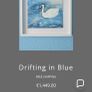 Fine abstract art (Drifting in Blue) Image 2