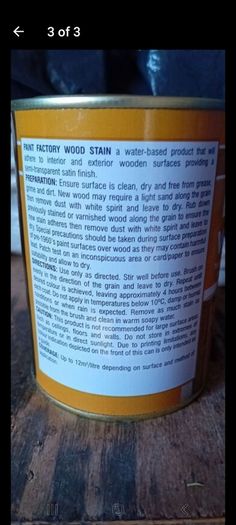 Light Oak Woodstain