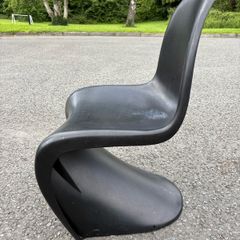 Retro Panton style S chair. c1980s