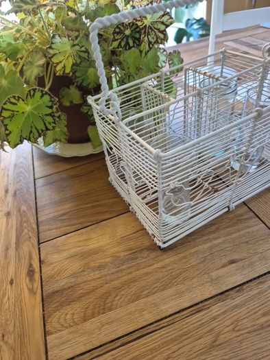 Vintage French Wire Egg Holder