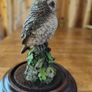 Vintage Country Artists Miniature Owl Sculpture Image 7