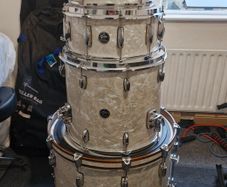 Grestch Renown drumkit (4 piece) with hardcases
