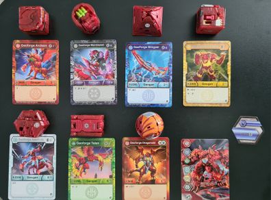 BAKUGAN GeoForge Dragonoid 7-in-1