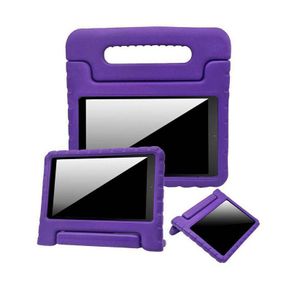 For Amazon Fire HD 8 2022 12th Gen Kids Case Shockproof Cover With Stand - Purple