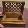 Vintage hand made Wooden Box Image 4
