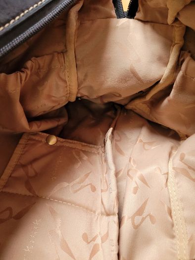 Storksac Leather Nappy Bag