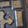 Embossed Leather Catholic Douay Bible Binding Image 4
