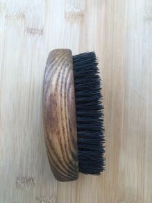 Tek handmade boar hair bristles nylon beard brush hairbrush