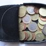 Leather Gents Men Coin Change Tray Wallet Purse Pouch with notes flap pocket Image 6