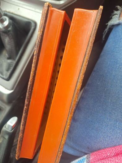 Vintage Faux Leather Wooden Cigar Box