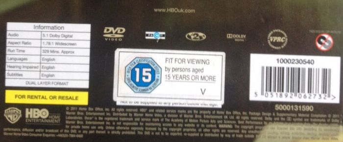 Mildred Pierce (Complete Mini Series 2011) Kate Winslet [DVD TV Boxset]