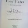 Time Pieces A Dublin Memoir by John Banville Ireland Irish Signed by writer Image 3