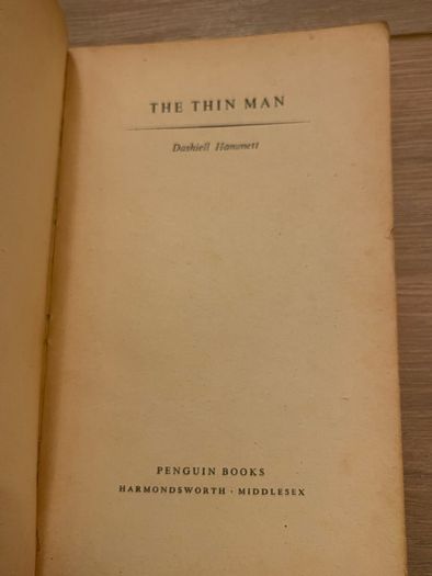 The Thin Man -Penguin Books 1952- (Dashiell Hammett)