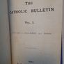The Catholic Bulletin Vol. 1. January to December, 1911 Published by M.H. Gill & Son Ltd., Dublin (HQ794) Image 2