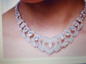 Bridal Necklace and matching Earrings ( DEBS )