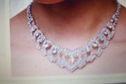 Bridal Necklace and matching Earrings ( DEBS )