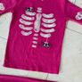 Girls  glow in the dark pyjamas Image 2