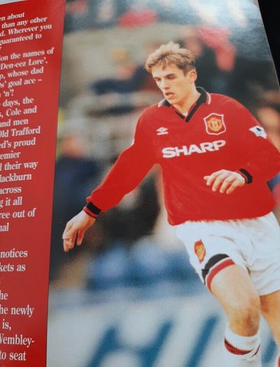 man United vintage book1996