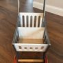Wooden Shopping Trolley Image 2