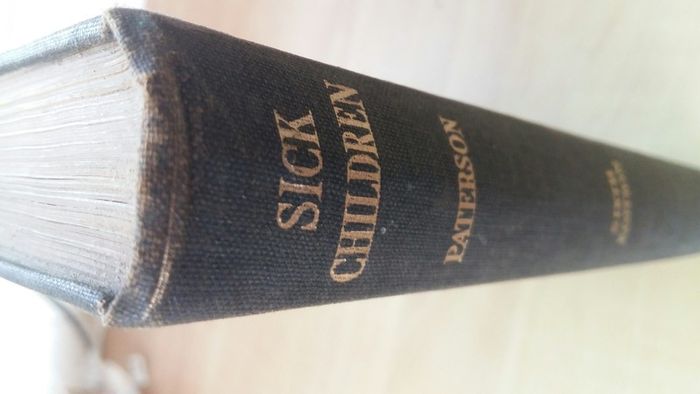 6th Edition 1947 SICK CHILDREN:Diagnosis & Treatment by Donald Paterson,  Physician, Great Ormond Street