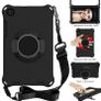 For Samsung Galaxy Tab A 8.0 2019 Spider King EVA Protective Case with Adjustable Shoulder Strap & Holder Black Image 2