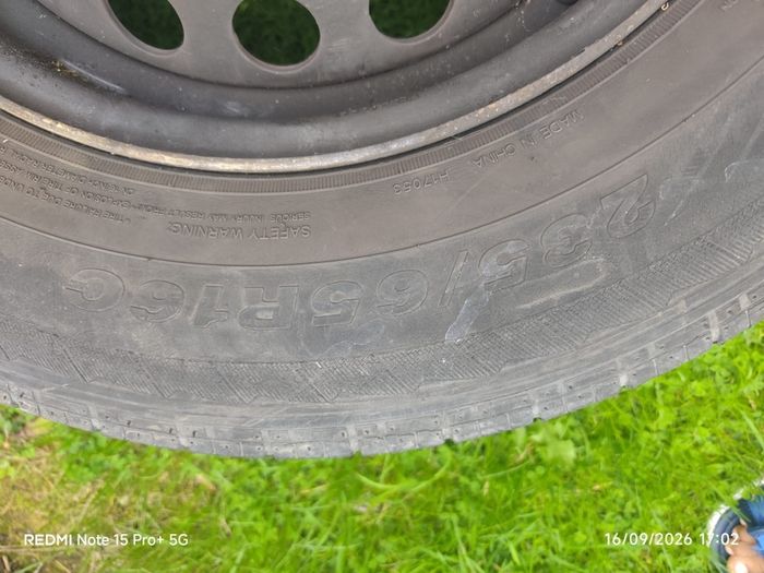 235/65/R16 tyres (used) in great condition