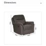 Set of Recliner Armchairs Image 4