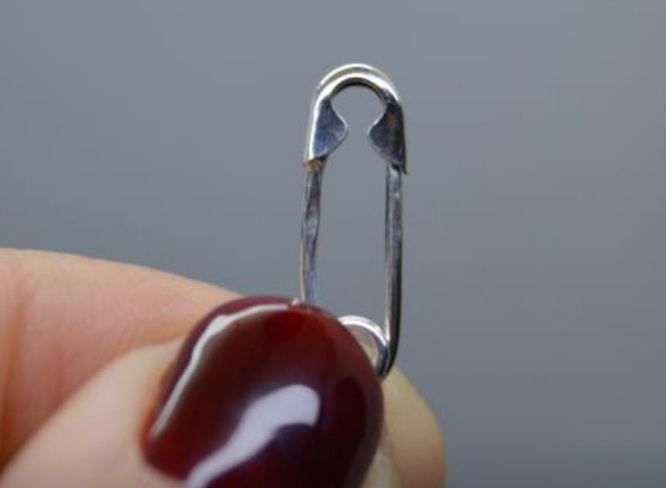 925 Sterling Silver Safety Pin