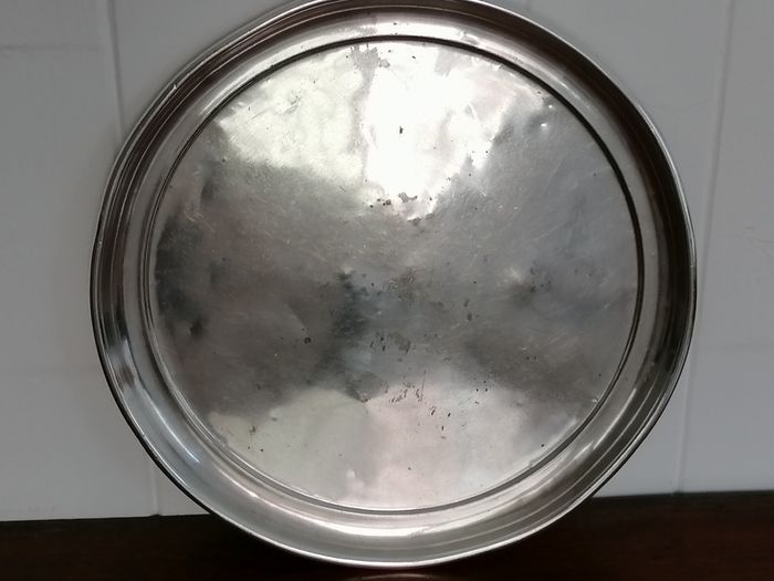 Antique Pewter Tray Royal Hibernian Hotel