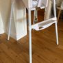 IKEA white high chair Image 3