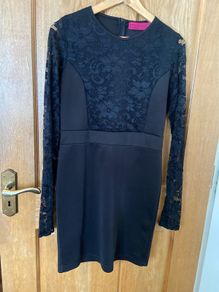 Black lace dress size xl