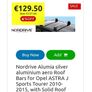 roof rack For Opel Astra J Sports Tourer 2010 - 2015, With Solid Roof Rails Image 4