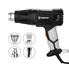 220V Heat Gun 2000W Electric Hot Air Gun with Four Nozzle Attachments