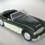 Diecast Model Austin Healey 3000 Mk2 - Collectable Vanguards 1:43 Image 4