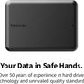 Toshiba Canvio Partner 2TB Portable 2.5 External Hard Drive, USB 3.2, Mac & Windows compatible. (HDTB520EK3AB) Image 6