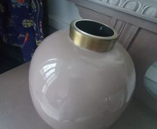 Beige vase