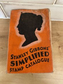 Vintage Stanley Gibbons simplified stamp catalogue 1948