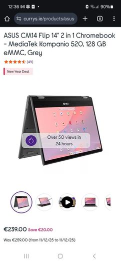 ASUS Chromebook CM14 (CM1405)