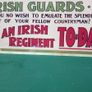 WW 1 Irish recruitment poster tin sign Image 2