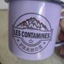 Les Contamines - France Enameled Mug As New. Image 4