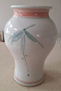 Louis Mulcahy Fuschia Vase