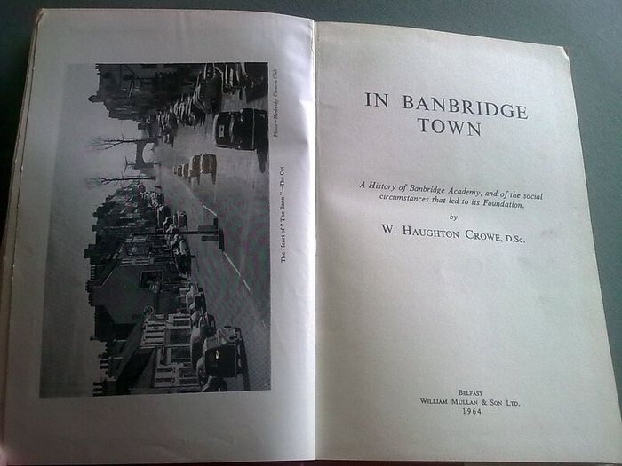 In Banbridge town A history of Banbridge Academy Ireland Irish Down local history