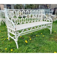 Bench Cast Iron Gothic H27